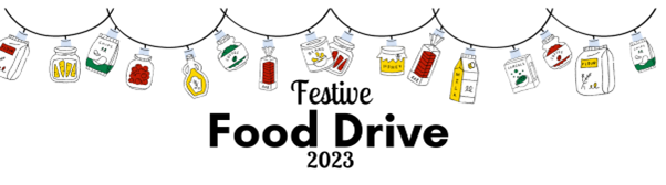 Graphic from the Festive Food Drive